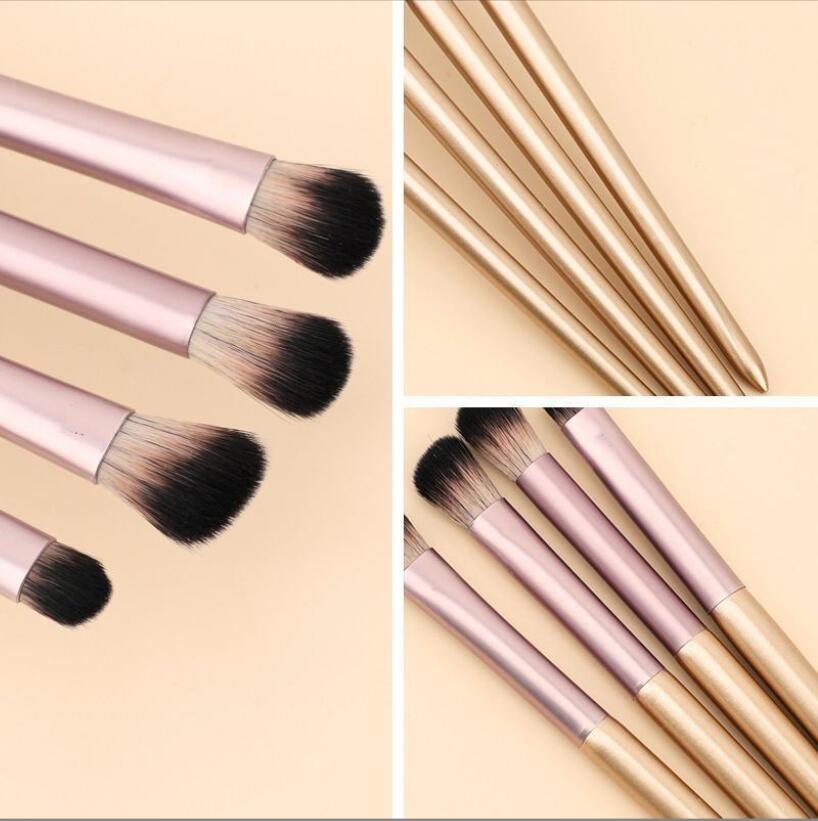 Profissional Blending Eyeshadow Brushes com tubo de alumínio de fibra BASF e bétula