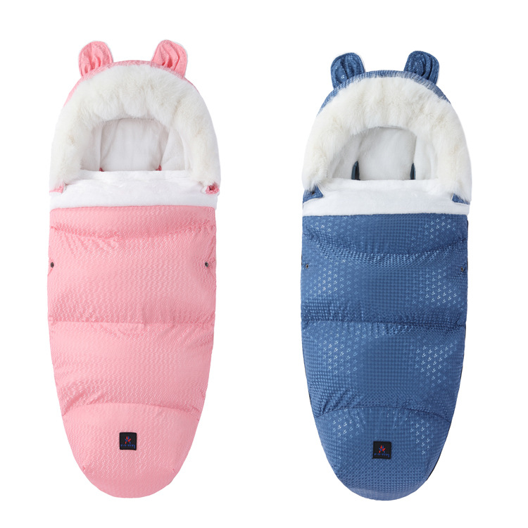 Inverno recém-nascido ao ar livre saco de dormir multicolorido espessamento quente carrinho infantil designer sleepsack 0-3years bebê à prova de vento colcha à prova de vento 14 cores