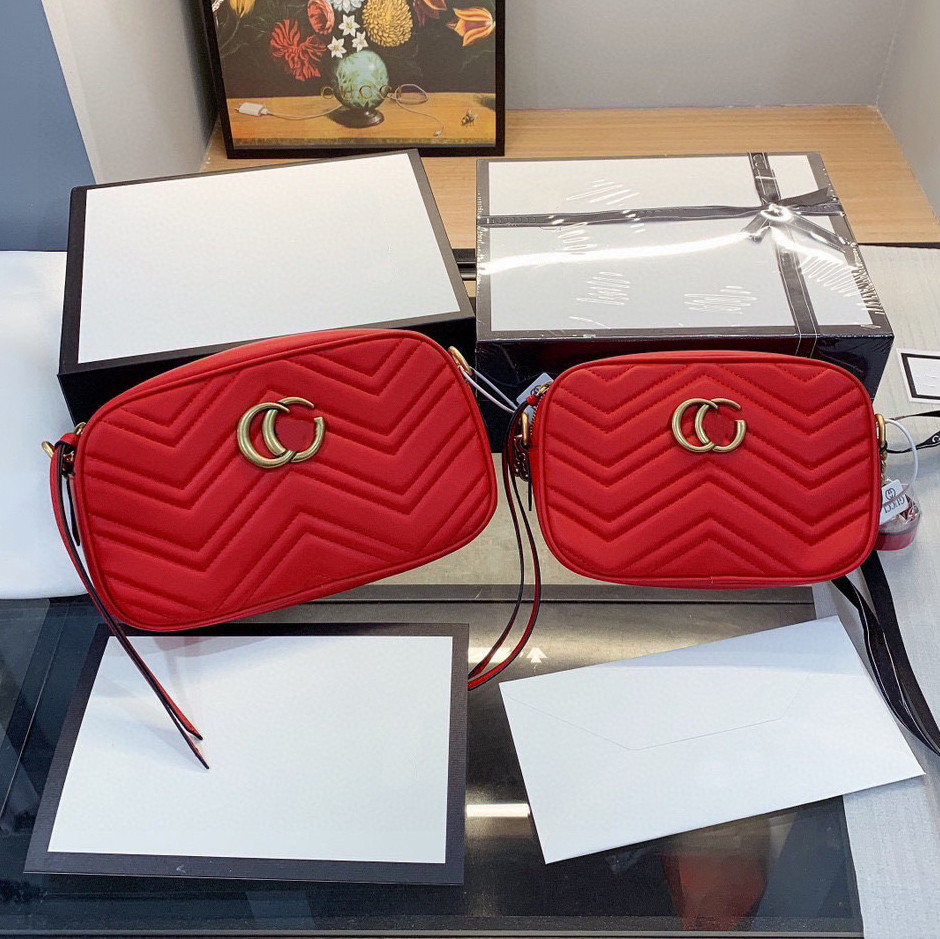 Borse designer borsetto borsetto donna donna moda marmont classic cross body 3 dimensioni lusso in pelle genuina con numero di serie 2022 nuovi articoli01