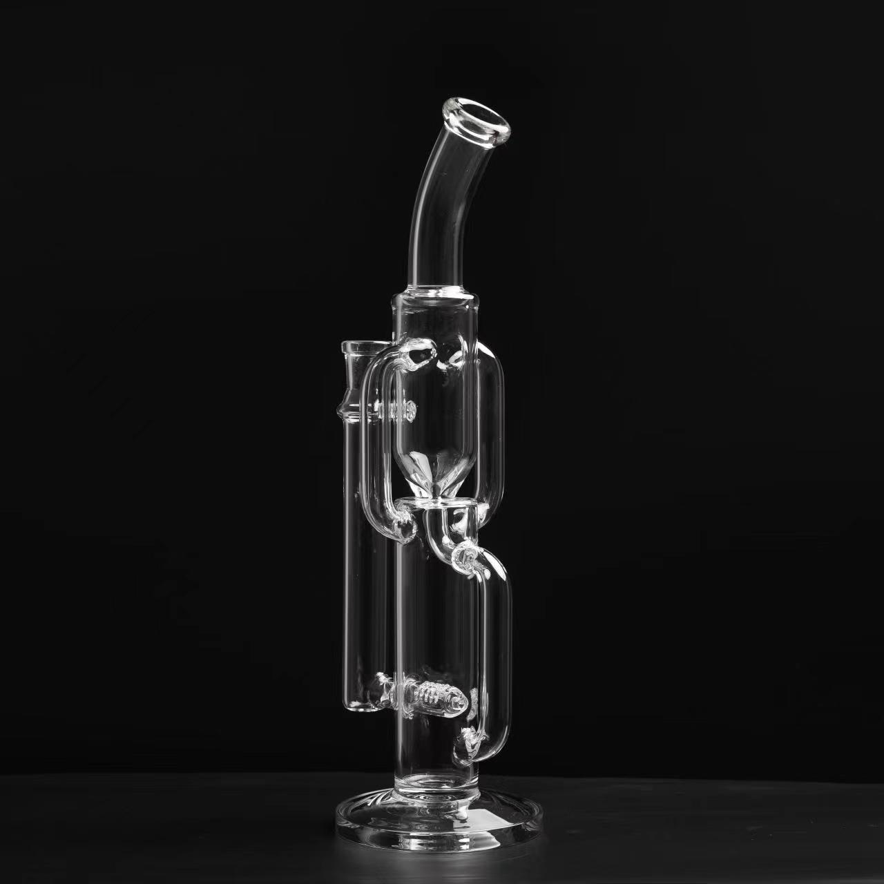 2022 Pipe à fumer en verre borosilicaté narguilé narguilés dab rigs accessoires pour fumeurs brûleur à mazout shisha bongs pour receveurs de cendres sex toys recycleur barboteur