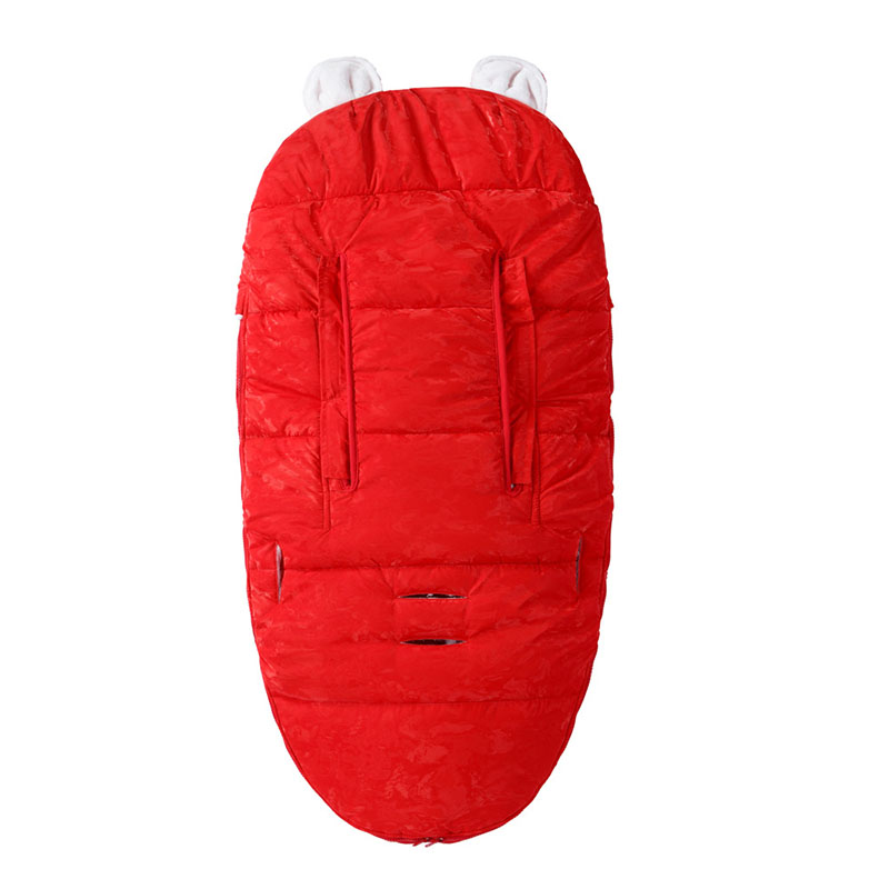 Winter pasgeboren buitenslaapzak veelkleurige verdikking warme kinderwagen ontwerper slaapzak 0-3 jaar baby winddicht kickproof quilt 14 kleuren