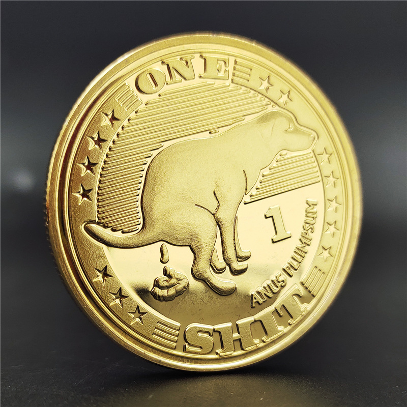 Искусство и ремесла иностранная собачья монета памятная коллекция монет