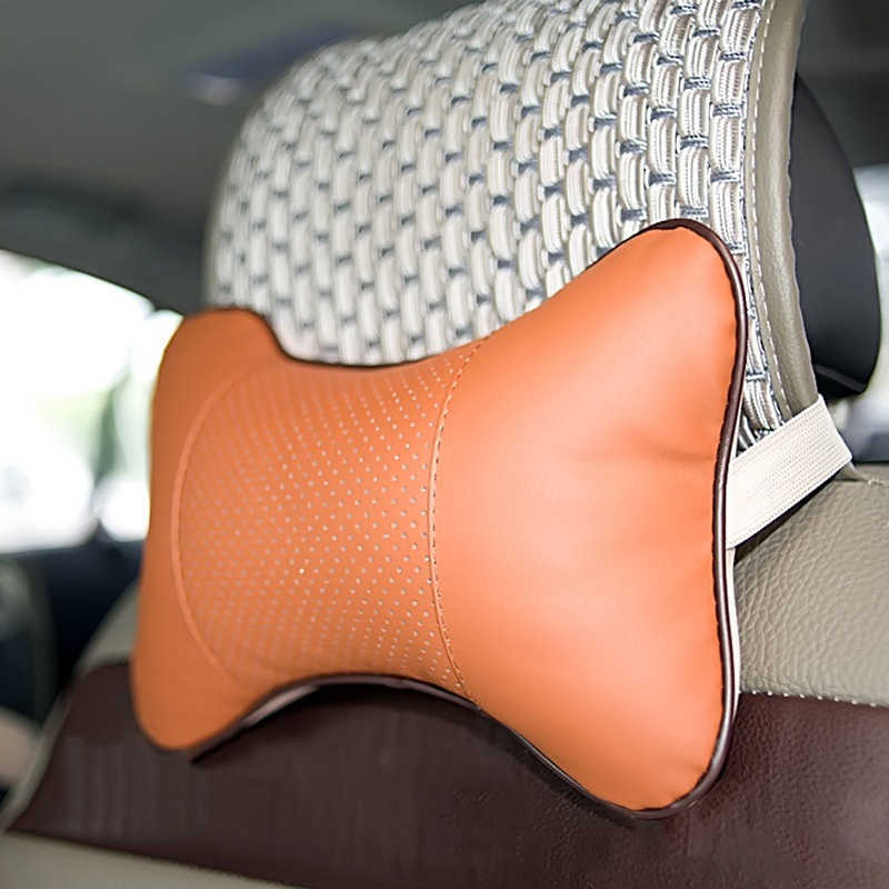 Oreillers de cou de voiture Coussin d'appui-tête de voiture Accessoires de siège de soutien Dossier universel Oreiller de sécurité Accessoires intérieurs automatiques