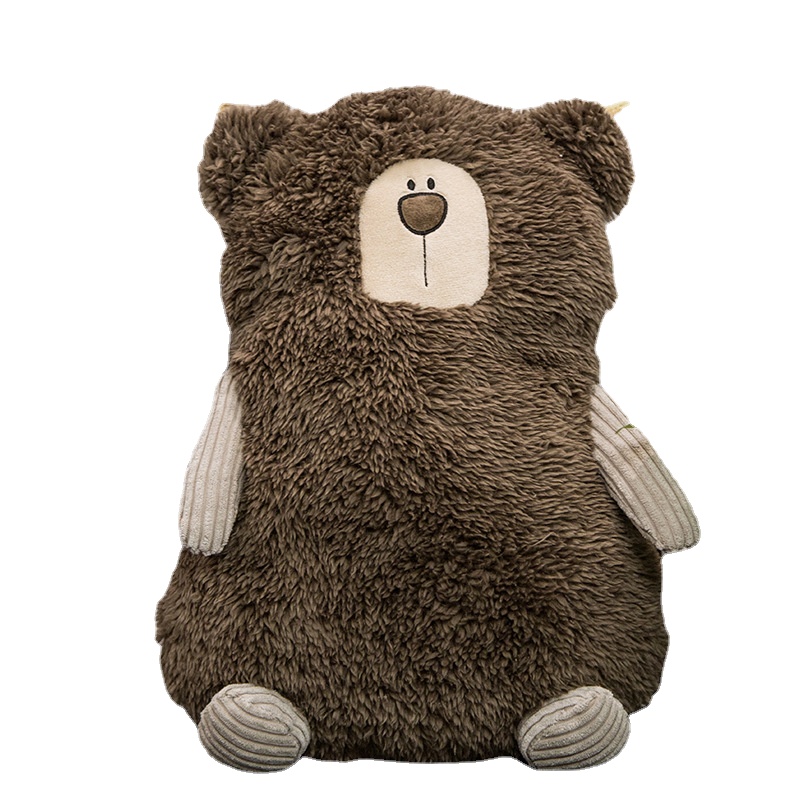 Style nordique forêt agneau ours Animal belle bande dessinée créative douce peluche jouets oreiller pour enfant fille anniversaire cadeau de noël