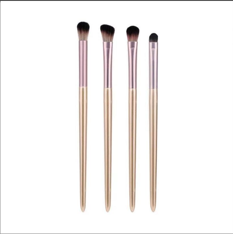 Profissional Blending Eyeshadow Brushes com tubo de alumínio de fibra BASF e bétula