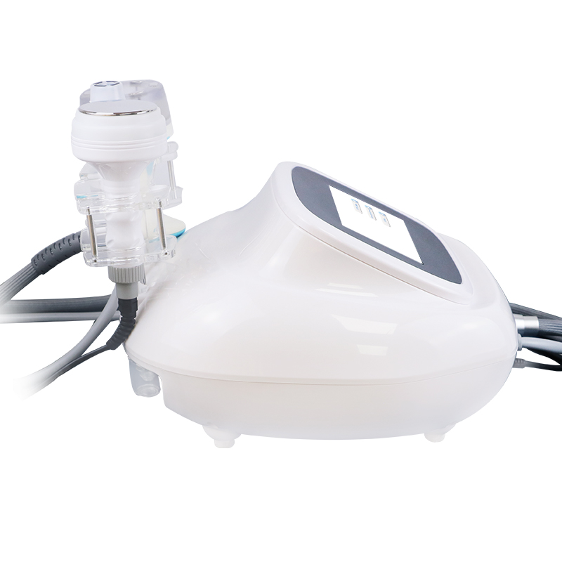 RF Cavitation Machine White Portable Factory SPA S Shape Belly Massage 40K فراغ بوتت رفع نظام تجويف الدهون بالموجات فوق الصوتية ليزر ليزر