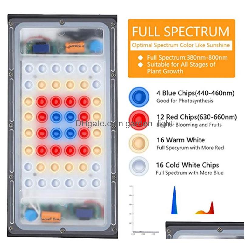 Kweeklampen Fl Spectrum Kweeklamp Met Flexibele Zwanenhals Verstelbare Langere Statief Voeten Stand Bureau Led Plant Voor Hoge Planten Drop215L