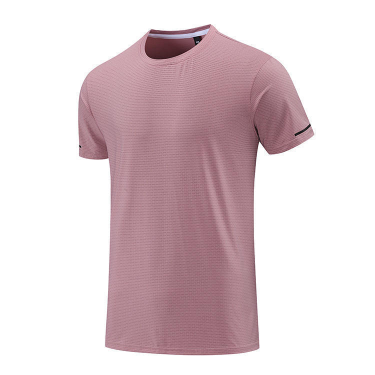 LL-R661 Roupa de Yoga Masculina Camiseta de Ginásio para Exercício Roupa de Esporte Trem Basquete Corrida Camisas Soltas Tops Ao Ar Livre Manga Curta Elástica Respirável