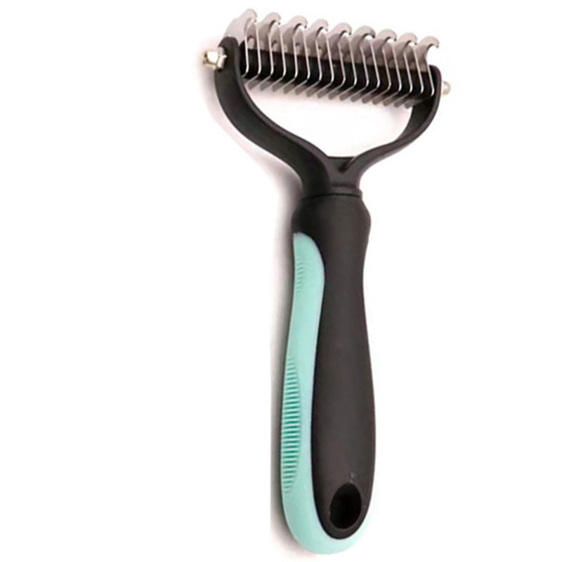 Animaux de beauté outils de beauté nœud cutter de chien de toilettage outil de décharge de chat de compagnie de animaux de compagnie repose-cheveux brosse à double face produits de compagnie zxf 81