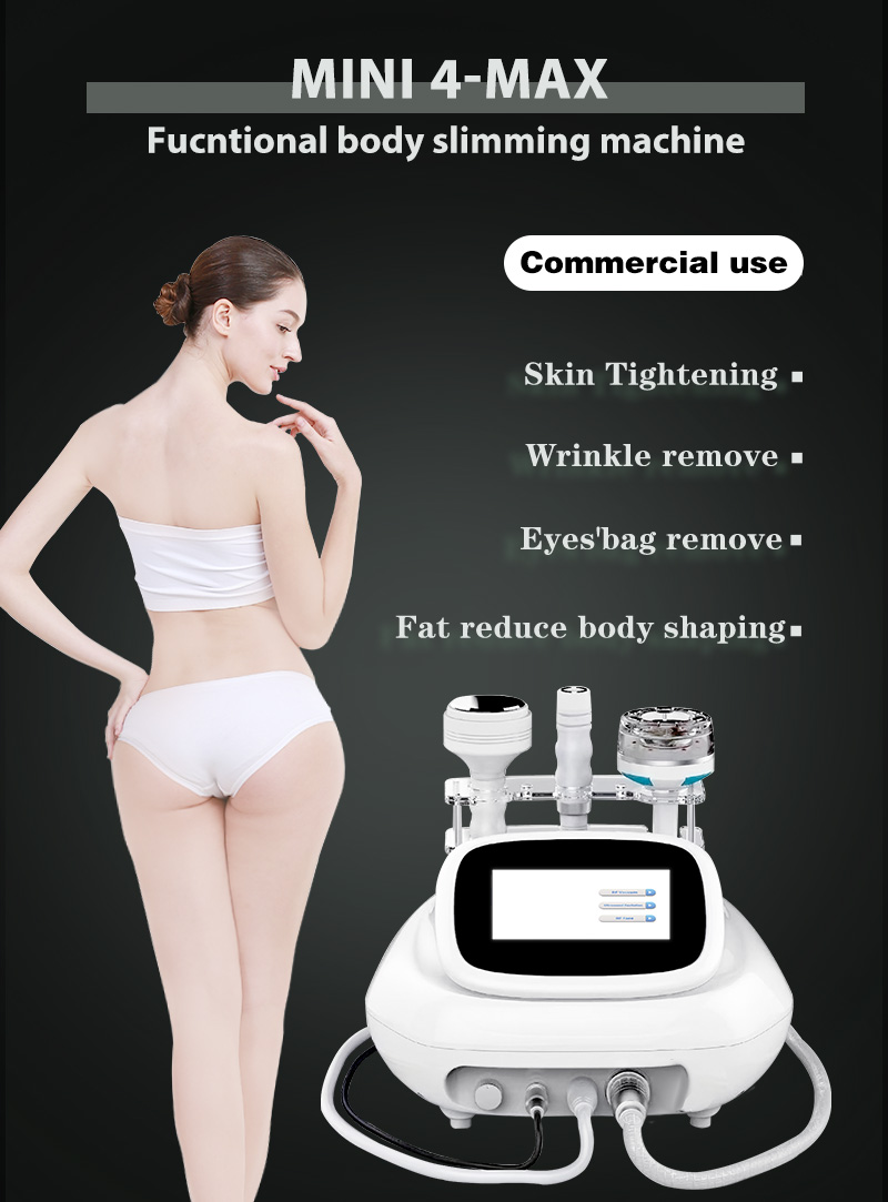 rf cavitation slimming machine white portable factory supply spa s shape belly massage 40k vacuum buttt lifting lipo laser ultrasonic fat cavitation system