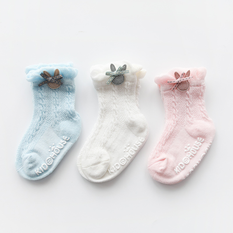 es de chaussettes pour enfants été maille mince bébé chaussettes garçon filles dessin animé enfants chaussettes