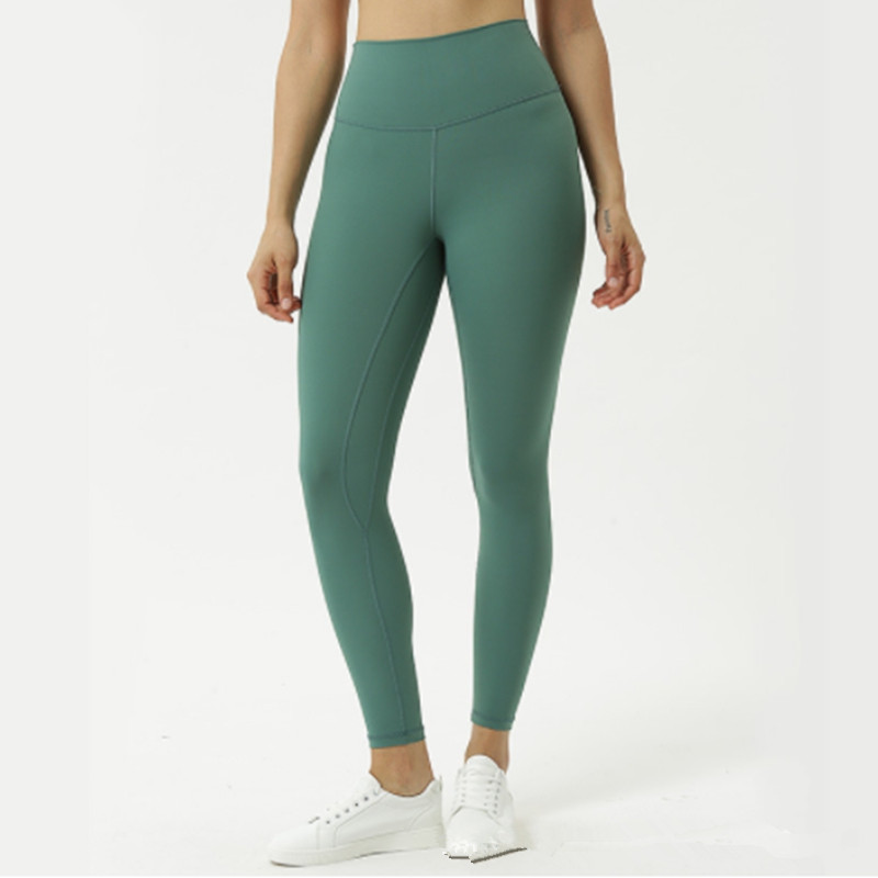 AL Align Леггинсы для йоги Обнаженные спортивные штаны с высокой талией Женские дышащие бесшовные брюки для тренировок Леггинсы для спортзала 2022 Лидер продаж
