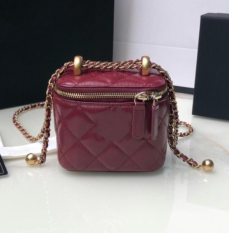 Designer Bags Chain Box Wallet Womens Classic Handbag Fashion Leisure PU Women Single Shoulder Bags Tricolor New Style Messenger B271d