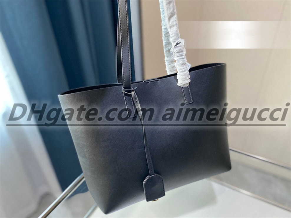 Luxurys Designers Handväska Tote Shoulder Clutch Bags On the Go Crossbody Shopping Bag Pures Black Leather Top Handle Large Capacity Wallet Men Kvinnor Travel Totes