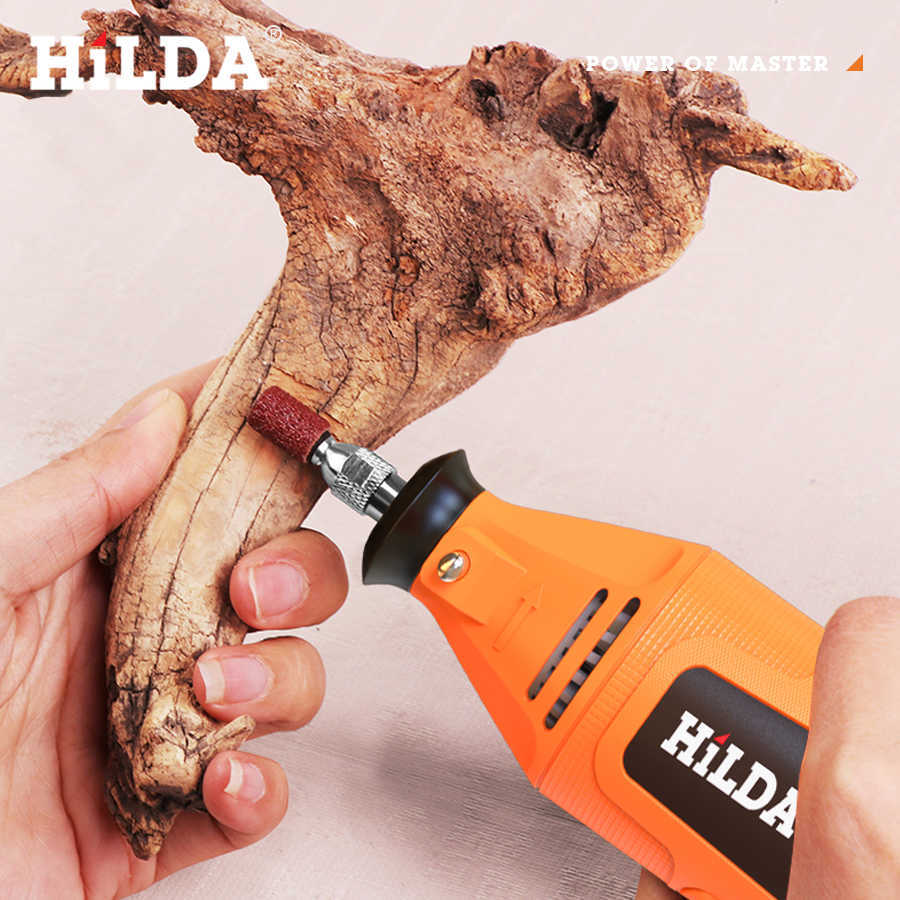 Hilda Electric Mini Drill Grinder Gravering Pen Rotary Tool Grind Machine Accessories