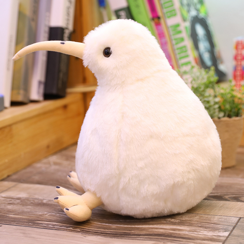 Simulation Bird Plush Toy Cute Kiwi Plush Stuffed & Plush Animals Soft Doll Kids Toys for Children Birthday Christmas Gift