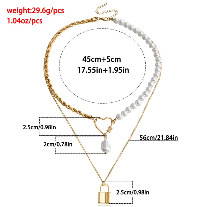 Elegant Pearl Short Choker Necklace for Women Shell Love Heart Pendant Clavicle Chain Jewelry