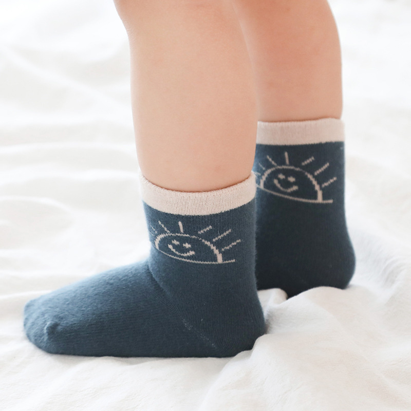 es de chaussettes bébé nouveau-né bébé garçon chaussettes enfants pur coton Animal Design chaussettes douces pour enfants