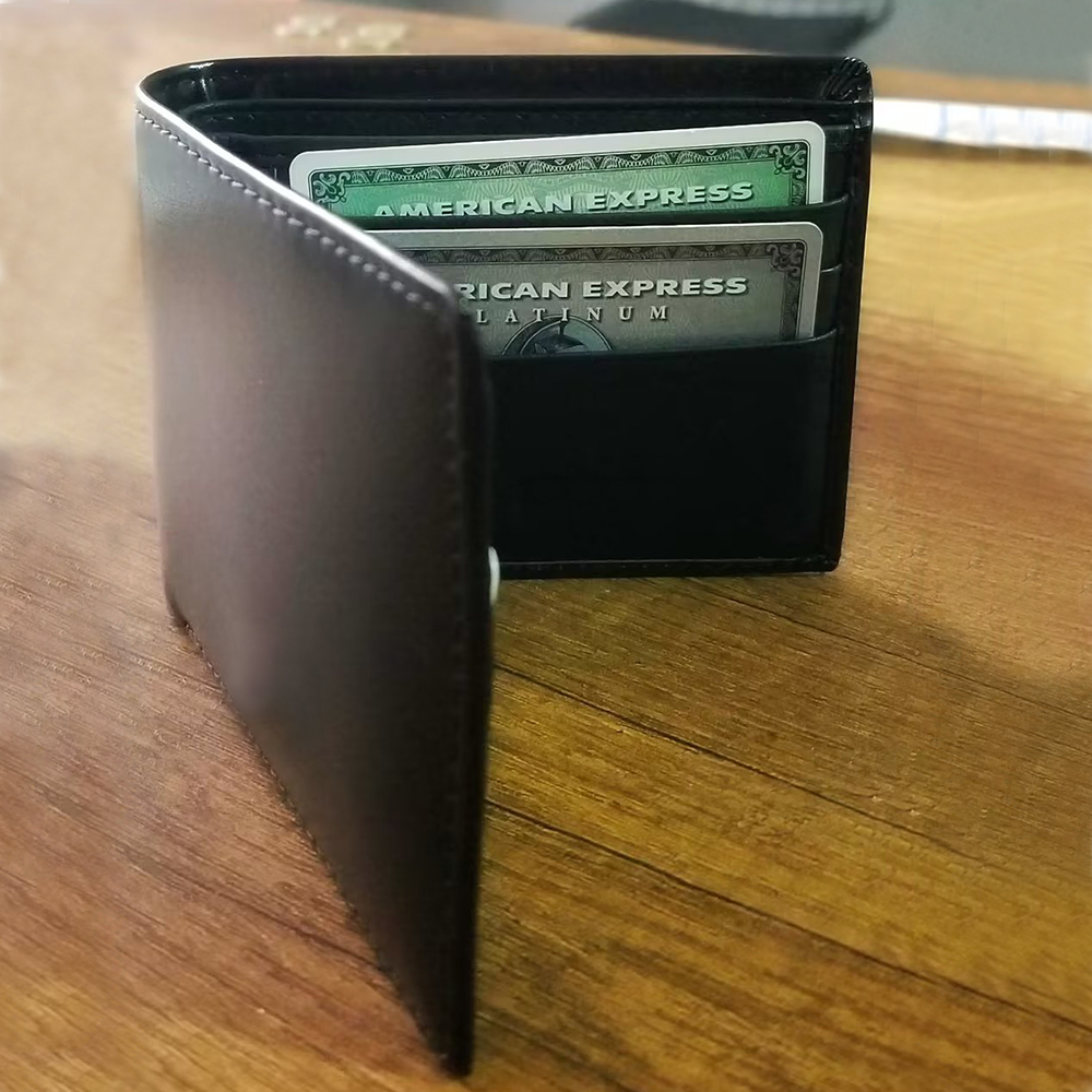 مصمم فاخر محفظة قصيرة للرجال بطاقة Cardholder German Style Mens مع Box307y