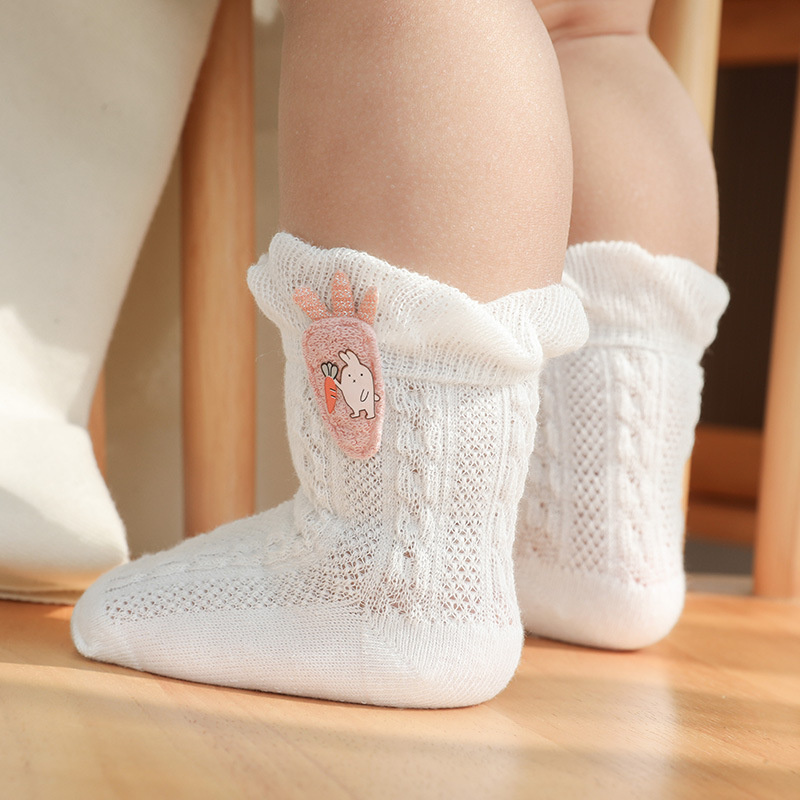 es de chaussettes pour enfants été maille mince bébé chaussettes garçon filles dessin animé enfants chaussettes