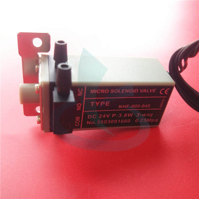 Yazıcı Malzemeleri Solenoid Valf 24V DC KHF-005-045 Starfire 1024 Kafa Zekâlı Gz Flora Mikro Mürekkep Vavle