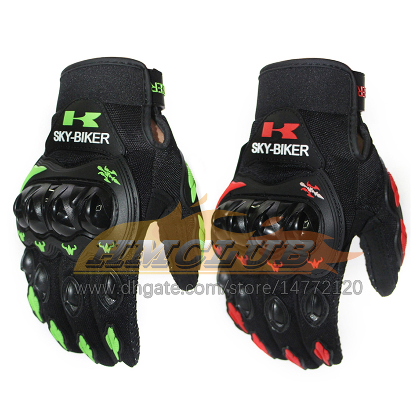 ST644 Motorfietshandschoenen Mannen Motocross Handschoenen Full Finger Knight Riding Motor Moto handschoenen Motocrosshandschoen M-XXL