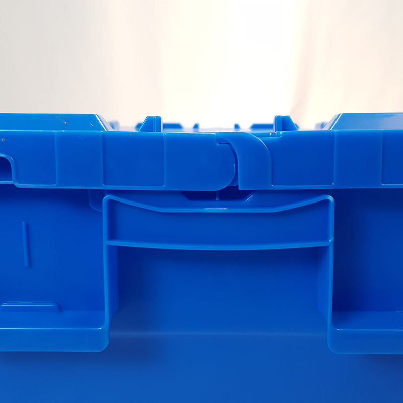 Ceta de apilamiento de almacenamiento de almacenamiento Nido anidando caja de plástico de plástico Caja móvil