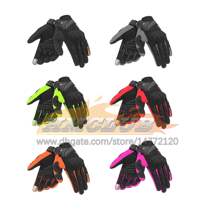 ST639 Nouveaux gants de Moto pour écran tactile respirant doigt complet Protection des Sports de plein air équitation gants de vélo de saleté Guantes Moto