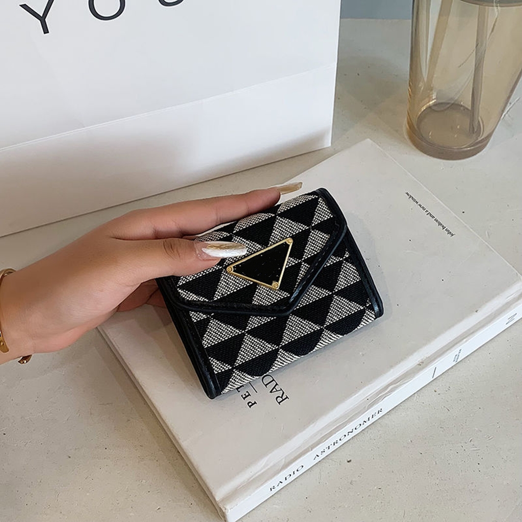 Fashion lady purse luxury card bag document degaussing anti-theft brush multi-card new advanced portable