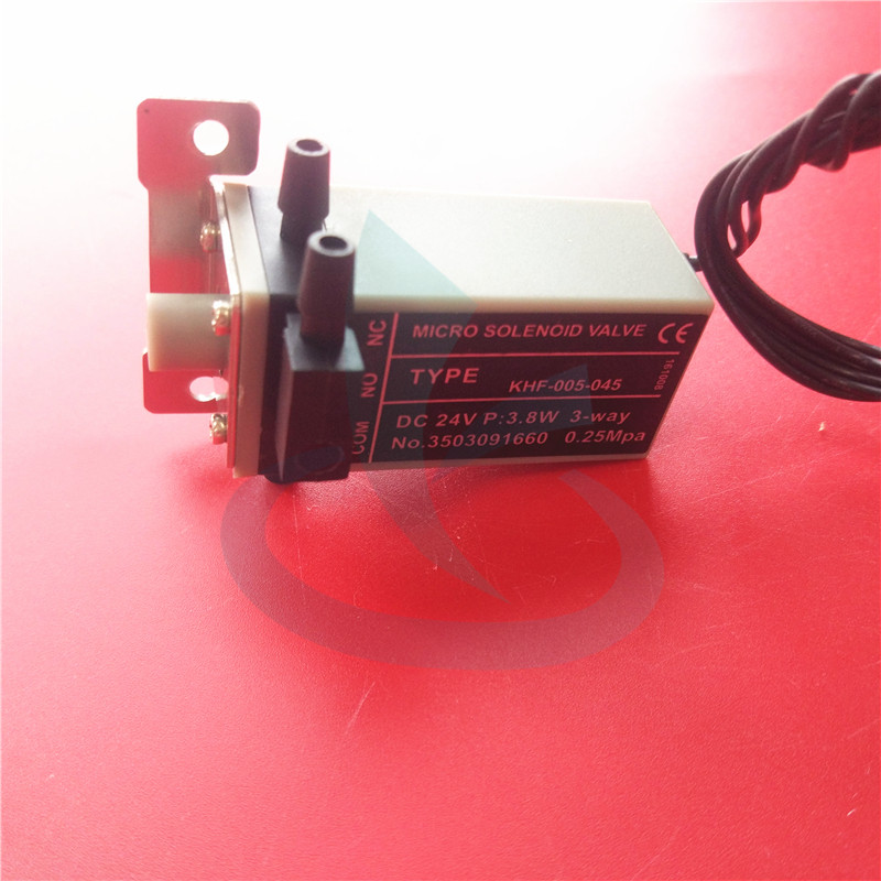 Yazıcı Malzemeleri Solenoid Valf 24V DC KHF-005-045 Starfire 1024 Kafa Zekâlı Gz Flora Mikro Mürekkep Vavle