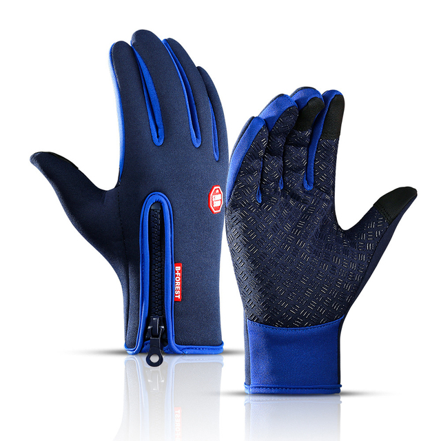 Gants d'hiver chauds pour hommes et femmes, écran tactile, chauds, cyclisme en plein air, conduite moto, coupe-vent froid, antidérapants