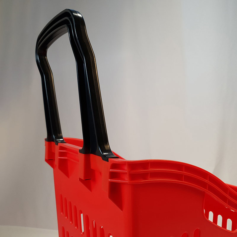 Производители оптовая корзина для хранения пластиковая ручка с супермаркет