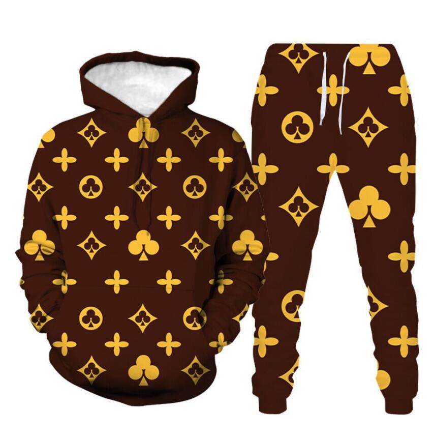 Spring Autumn Men Tracksuit Casual Set Male Women Joggers Hooded Sportswear Jackets Pants Set Pluz Size Tracksuits For Par Suit XS-6XL