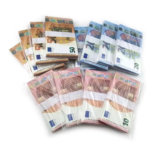 Festive & Party Supplies 2022 Fake Money Banknote 5 10 20 50 100 Dollar Euros Realistic Toy Bar Props Copy Currency Movie Money Faux-billets 