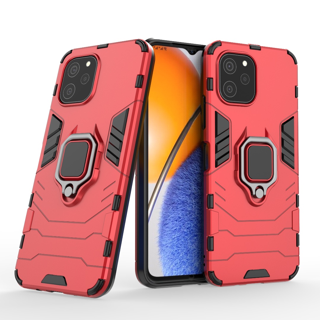 حالات الهاتف لـ Vivo X90 Y16 IQOO 10 NEO7 Y35 Y22 V25E X80 X70 S15 Pro 5G Armor Kickstand Ring Case Back Case