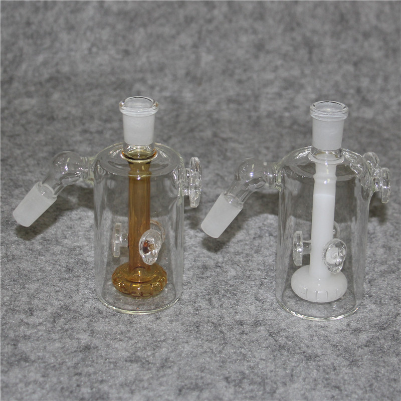 narguilé Cendrier 14mm cendrier en verre barboteur avec quartz banger bol en verre récipient en silicone