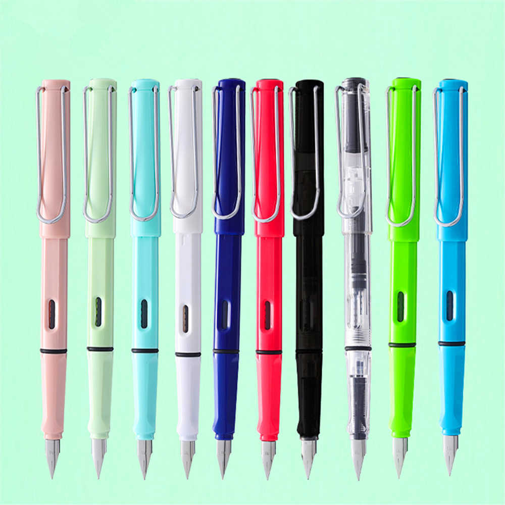 Nouvelle qualité de luxe Jinhao 777 Mode Diverses couleurs étudiant Bureau Stylo Plume École papeterie Fournitures stylos à encre