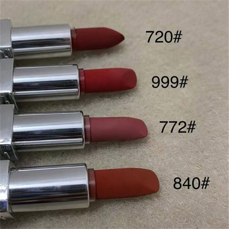 Marque 4 pièces ensemble maquillage Mini kit de collection de rouge à lèvres maquillage avec sac cadeau 15gx2775099