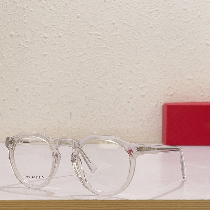 Nuevas gafas de sol DARTIER monturas para hombre gafas graduadas modelo redondo TR Gafas de mujer de gama alta personalizadas ópticas anti-azul prescr310z