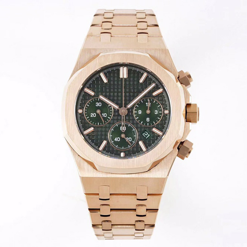 Relógio masculino com pulseira de aço inoxidável, relógios à prova d'água Montre de Luxe 41mm, relógios masculinos, relógios de ouro, relógios de moda, designer de relógios