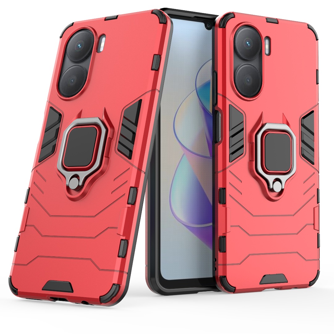 Lyxiga telefonfodral för OPPO A17 A97 A57 A93S K10 K9 Reno 8 7 6 FIND X5 Pro 5G Armor Kickstand Ring Stand Shockproof Case