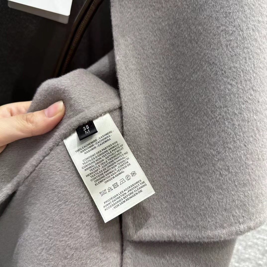 Milan Runway Women039S Wool Blends 2023 New Spring O Neck Long Sleeve Coater Coat Brand نفس النمط الخارجي 120611147468