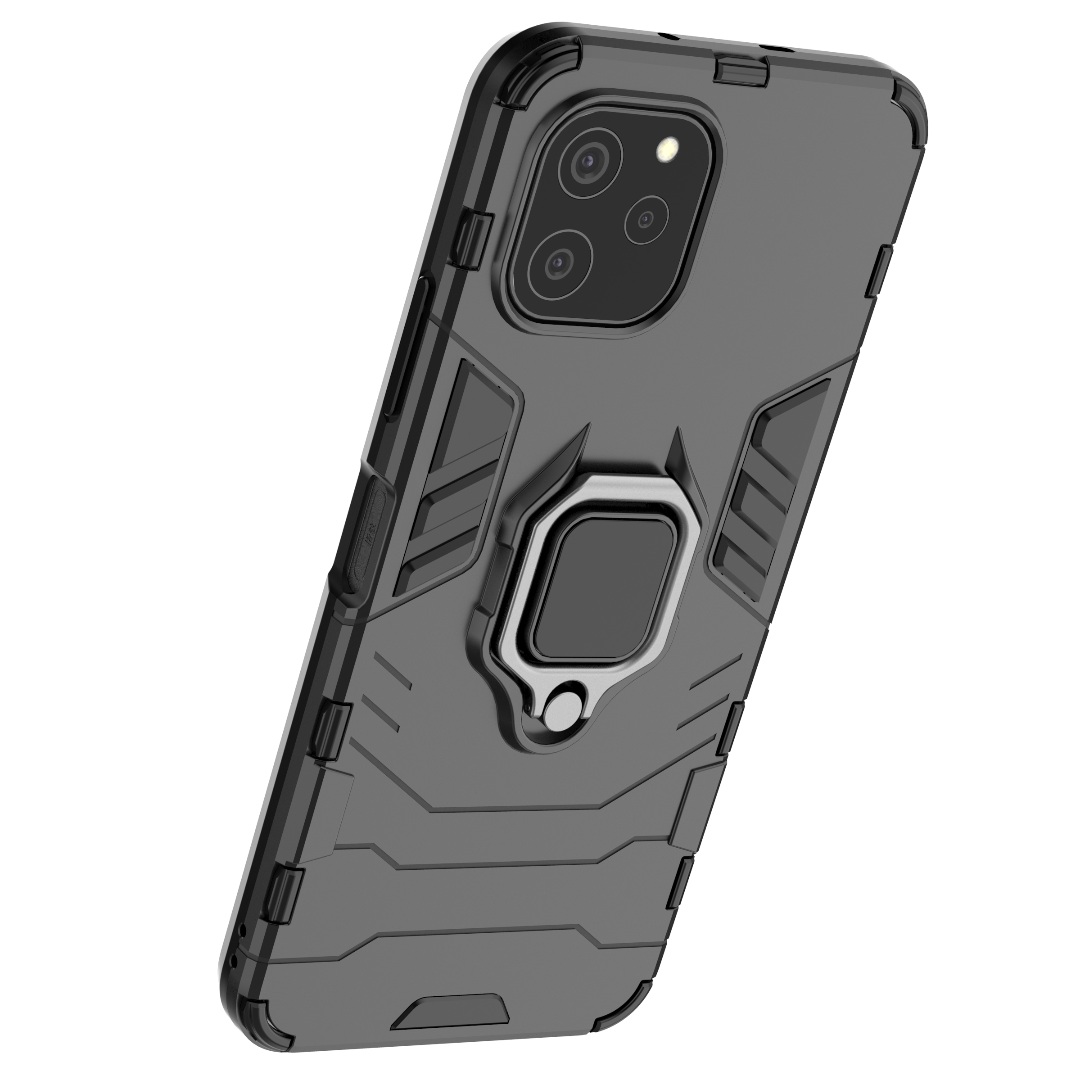 Armor Telefonfodral för Honor 80 70 SE Nova 10 Y61 X8 X6 Mate 50 Magic 4 Pro 5G Kickstand Stuffsäker ringstativ Case Cover