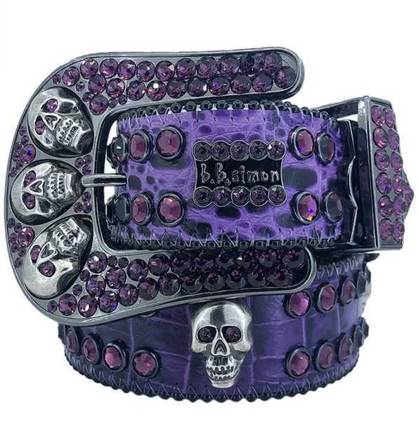 Fashion Belts for women mens designer BB belt simon Shiny Rhinestones Multicolor miss seller