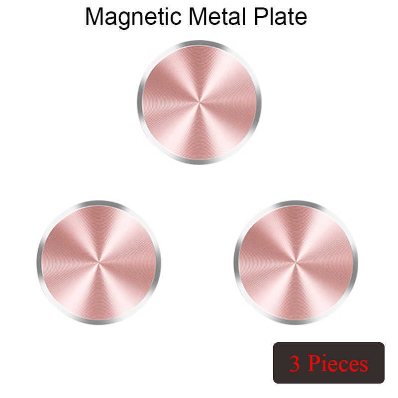 1 stks/2 stks/3 stks sticker metalen plaatschijf ijzerplaat voor magneet mobiele telefoonhouder voor houders van magnetische autobestanden