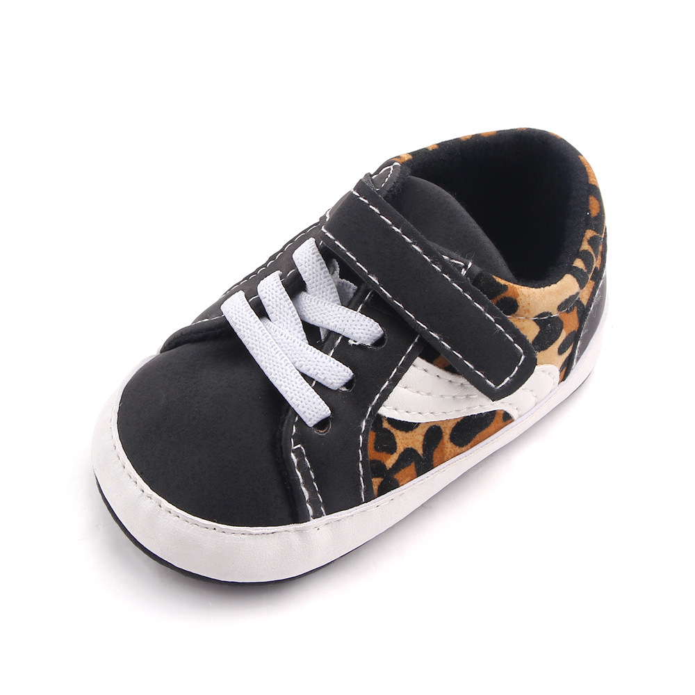 Babyskor Casual Canvas Skor Barn Anti-halk First Walkers NewBorn Boy Sneakers Snea-Up Prewalker