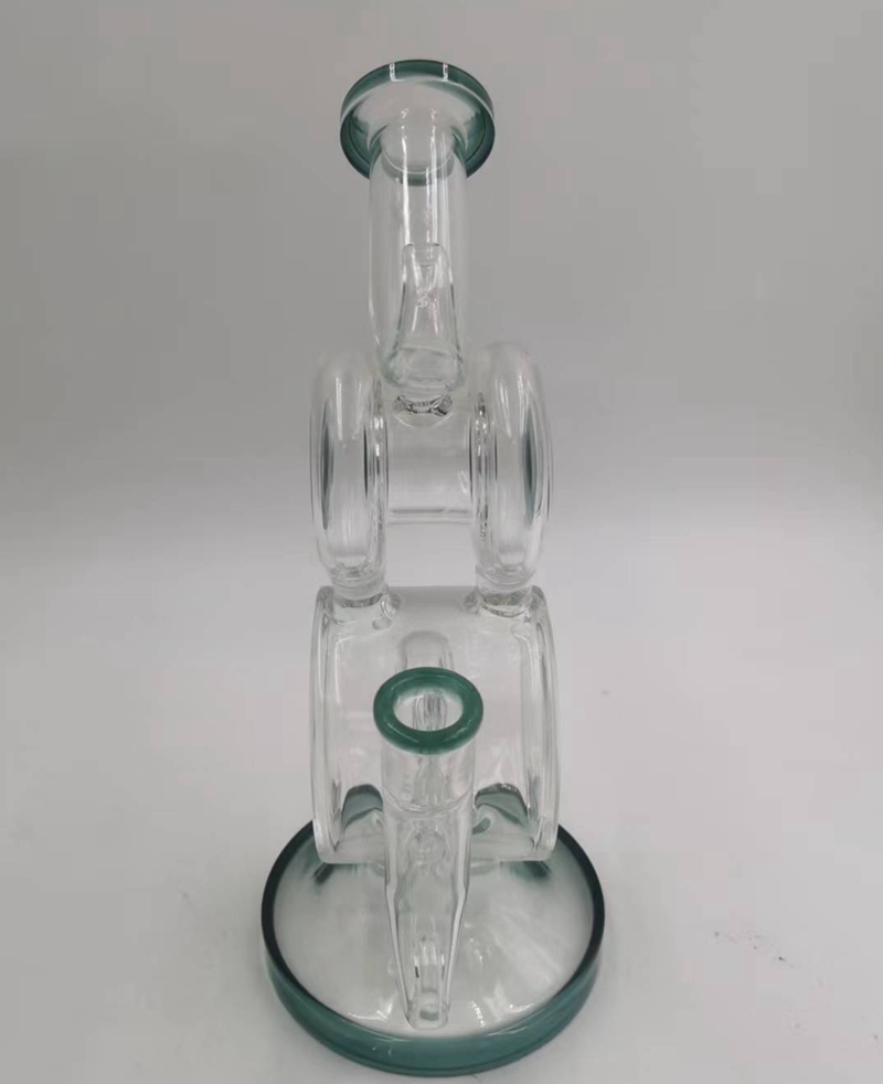 Waterpijpen Groen Glazen Bong 10 Inch Klassieke Stijl Dab Rig Shisha met Vrouwelijke 14mm Gezamenlijke Waterleidingen