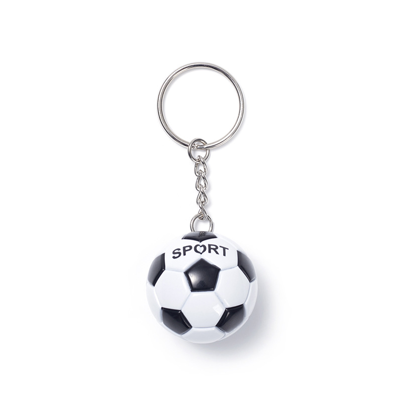 Mini porte-clés de Football créatif, pendentif pour sac de voiture, bijoux Souvenirs d'anniversaire, accessoires, cadeaux pour hommes et garçons