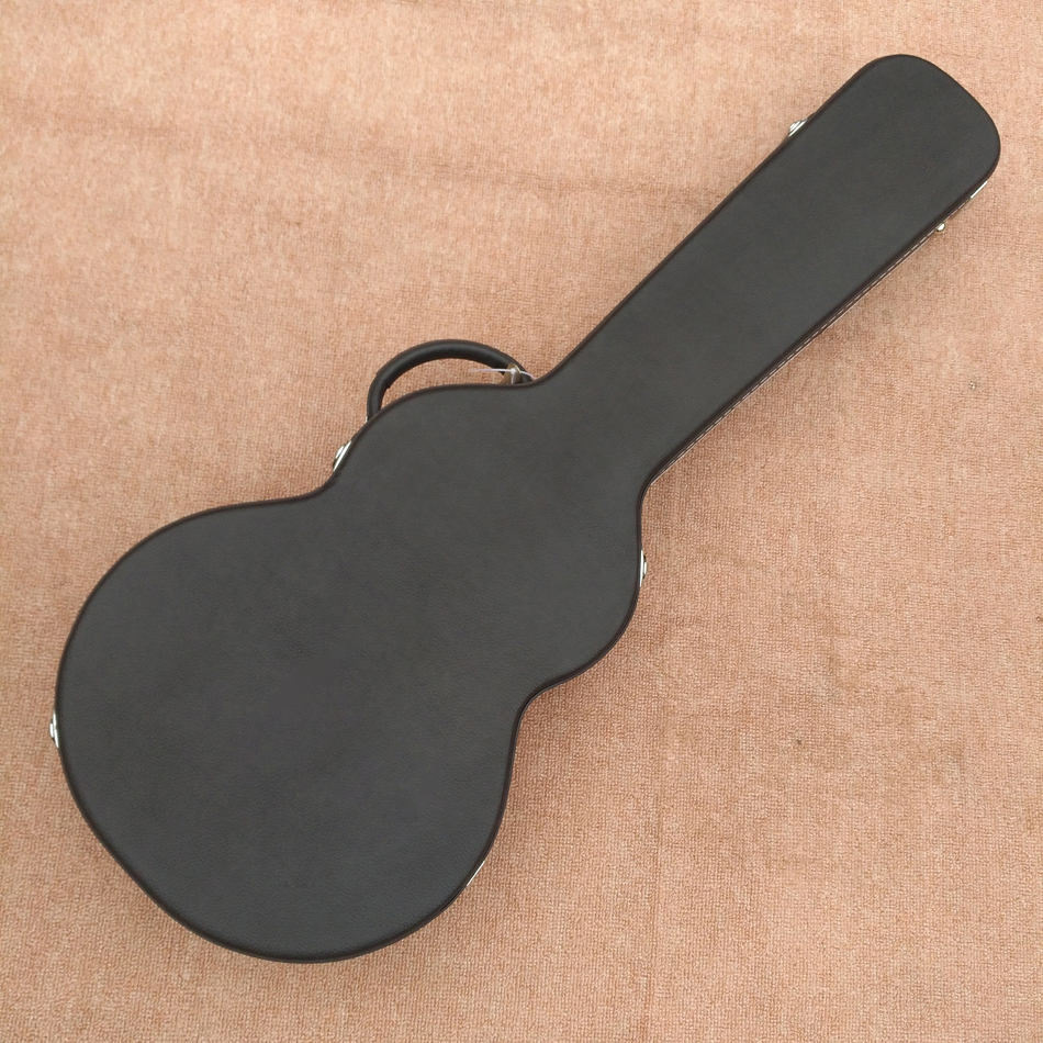 Aggiorna custodia chitarra elettrica con guscio duro nero da 39 pollici Hardware cromato chitarra SG LP