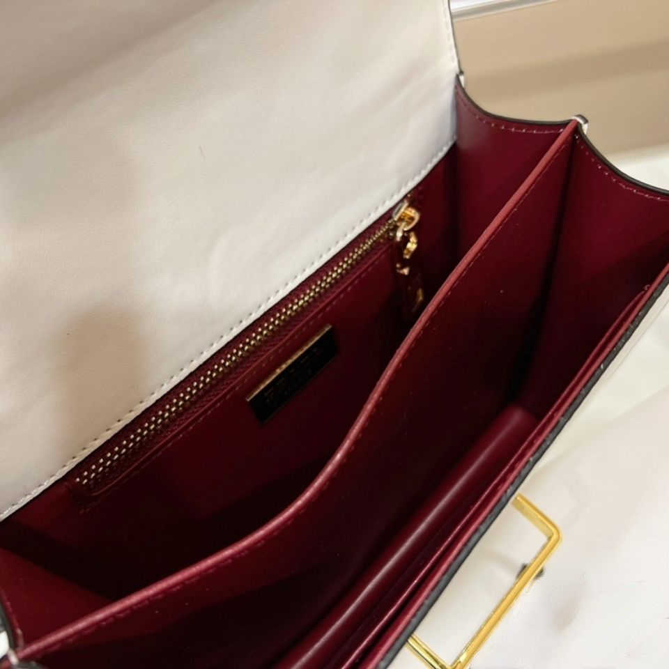 Women's luxury designer shoulder bags fashion texture cowhide messenger bag patchwork color single shoulder crossbody bag gift box packaging factory direct sales